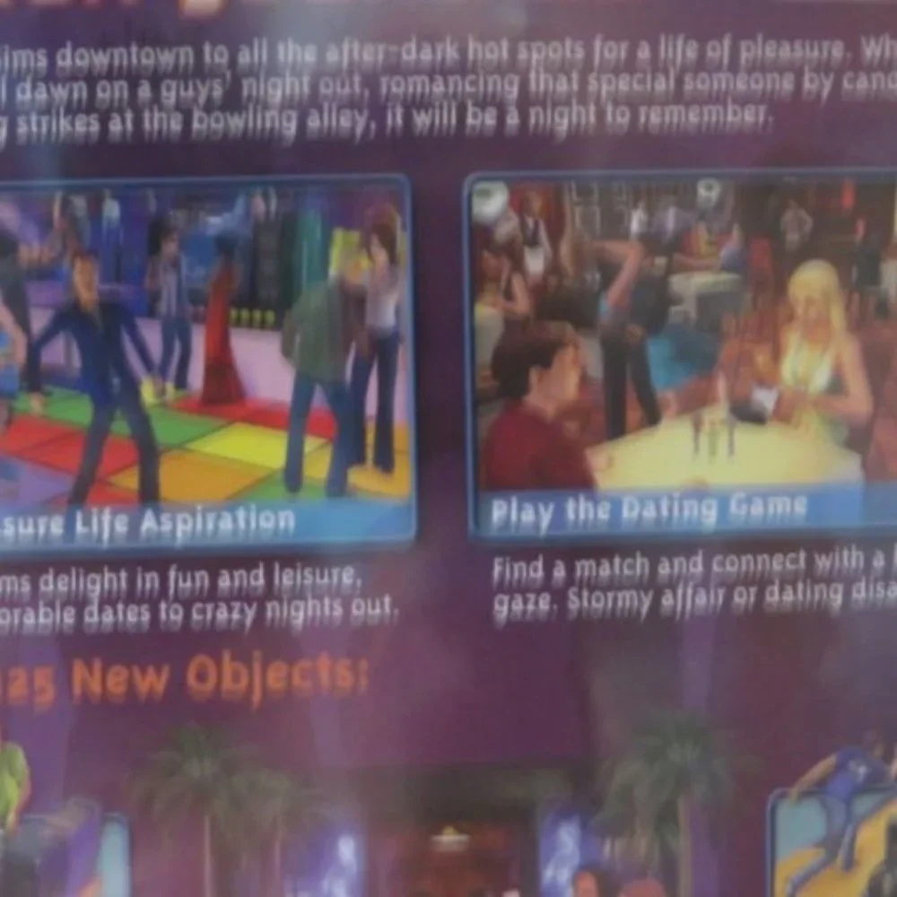 The Sims 2 Lot of Two Expansion Packs Pets And Nightlife